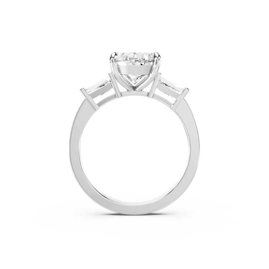 Oval Lab-Grown Diamond Ring