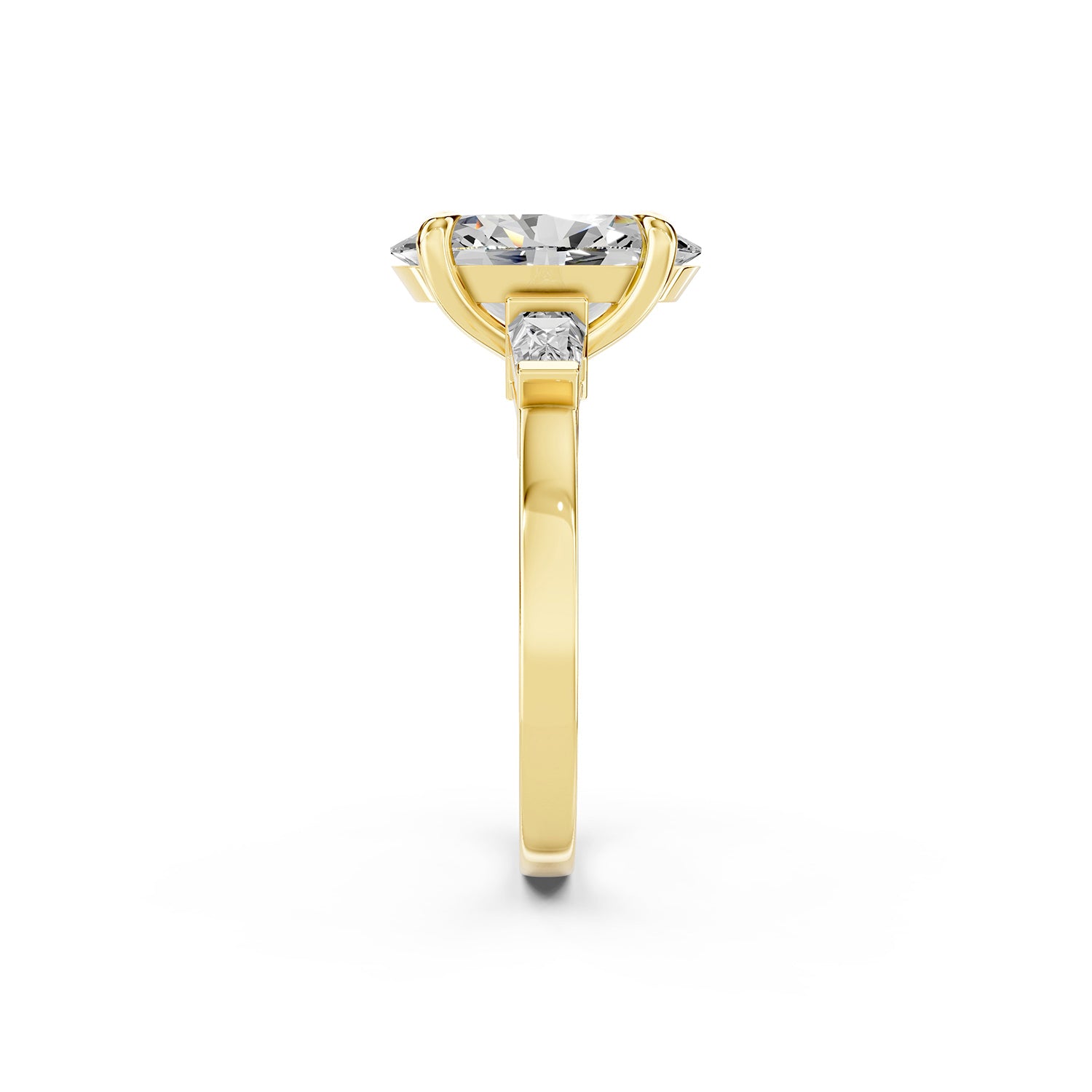 Oval Lab-Grown Diamond Ring
