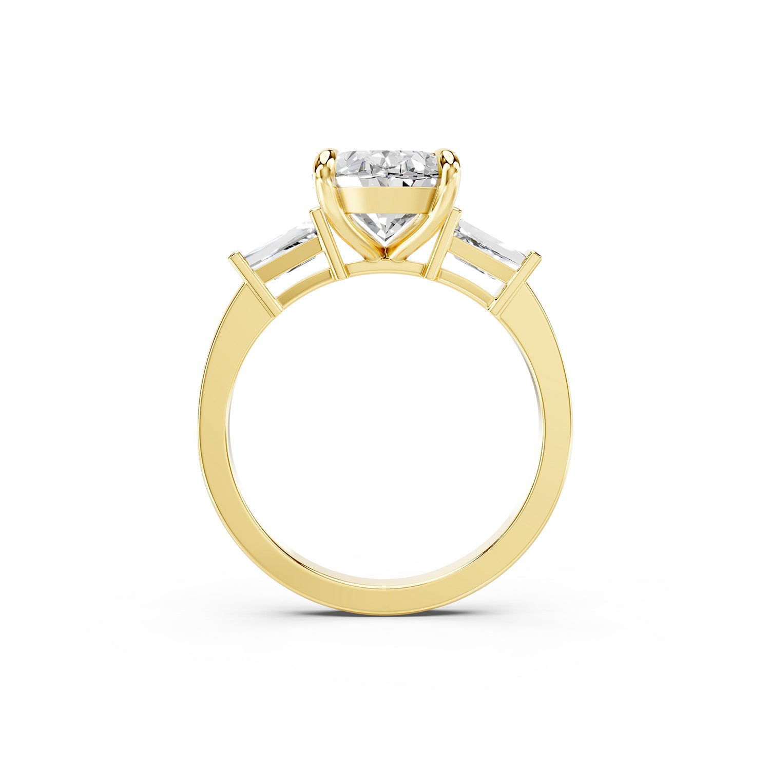 Oval Lab-Grown Diamond Ring