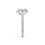Oval Cut Lab-Grown Diamond Halo Ring