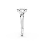Oval Cut Lab-Grown Diamond Solitaire Ring
