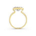 Oval Cut Lab-Grown Diamond Solitaire Ring