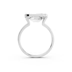 Emerald Cut Lab-Grown Diamond Solitaire Ring