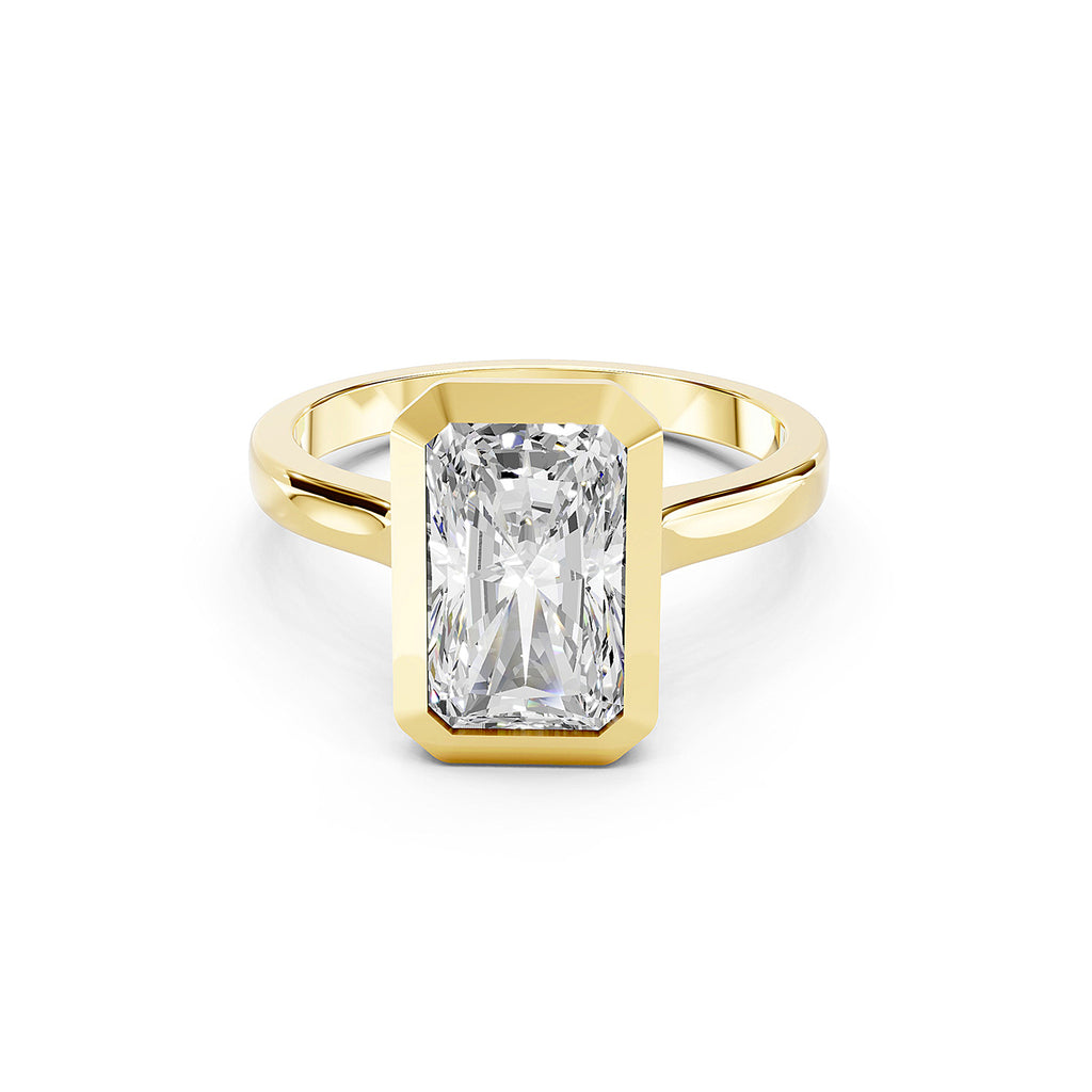 Radiant Cut Lab-Grown Diamond Solitaire Ring