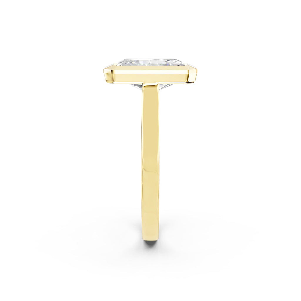 Radiant Cut Lab-Grown Diamond Solitaire Ring