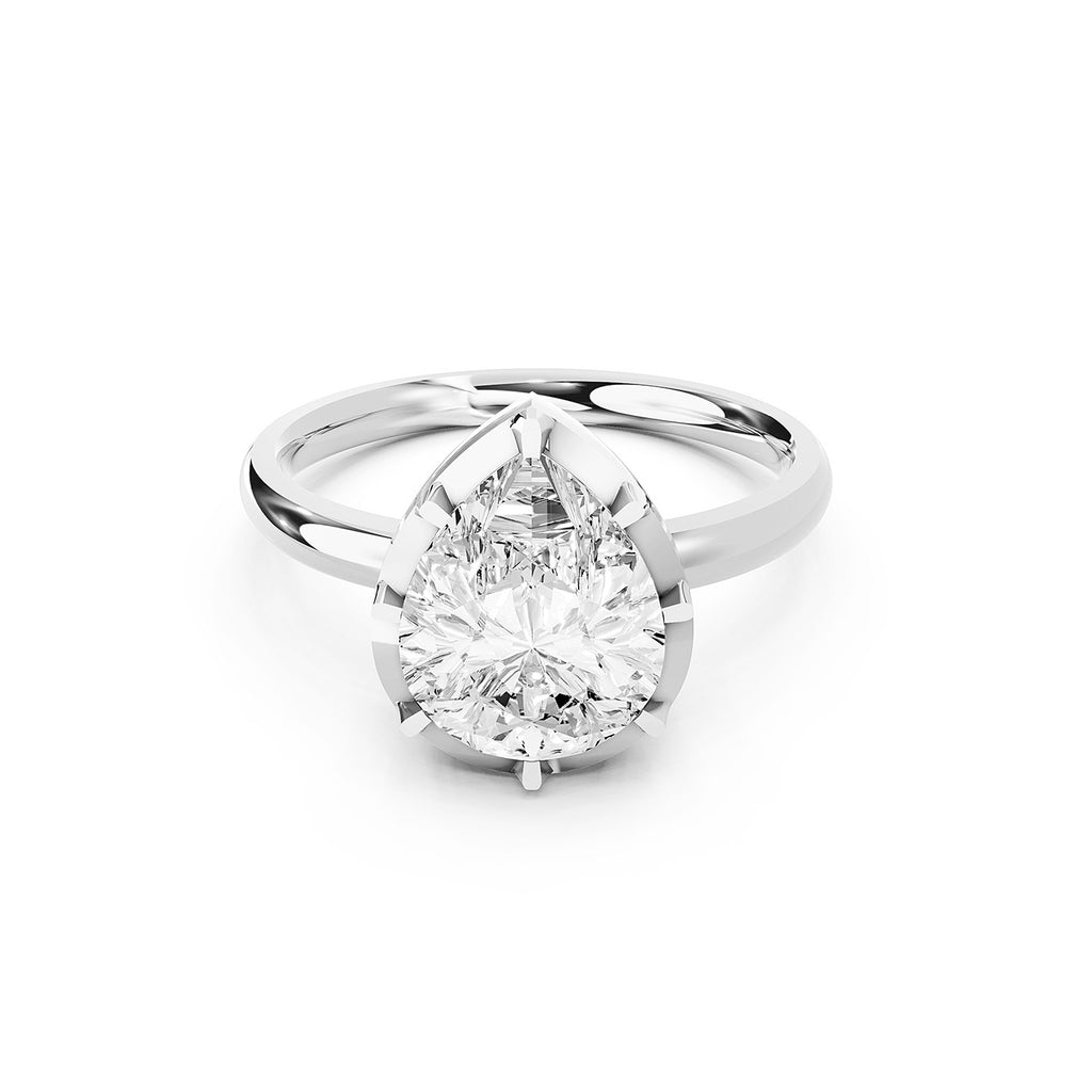 Round Cut Lab-Grown Diamond Solitaire Ring