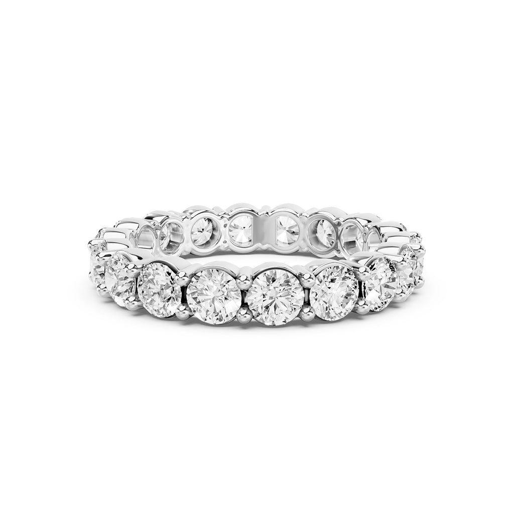 Round Lab-Grown Diamond Eternity Ring