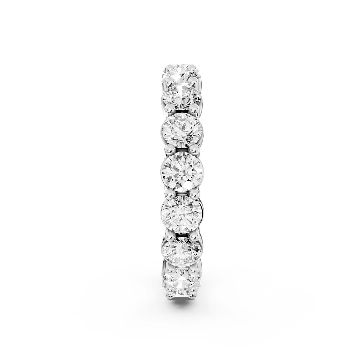 Round Lab-Grown Diamond Eternity Ring