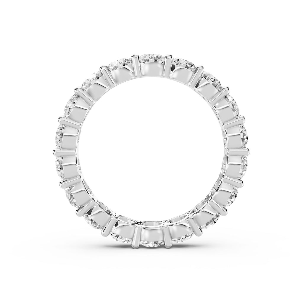 Round Lab-Grown Diamond Eternity Ring