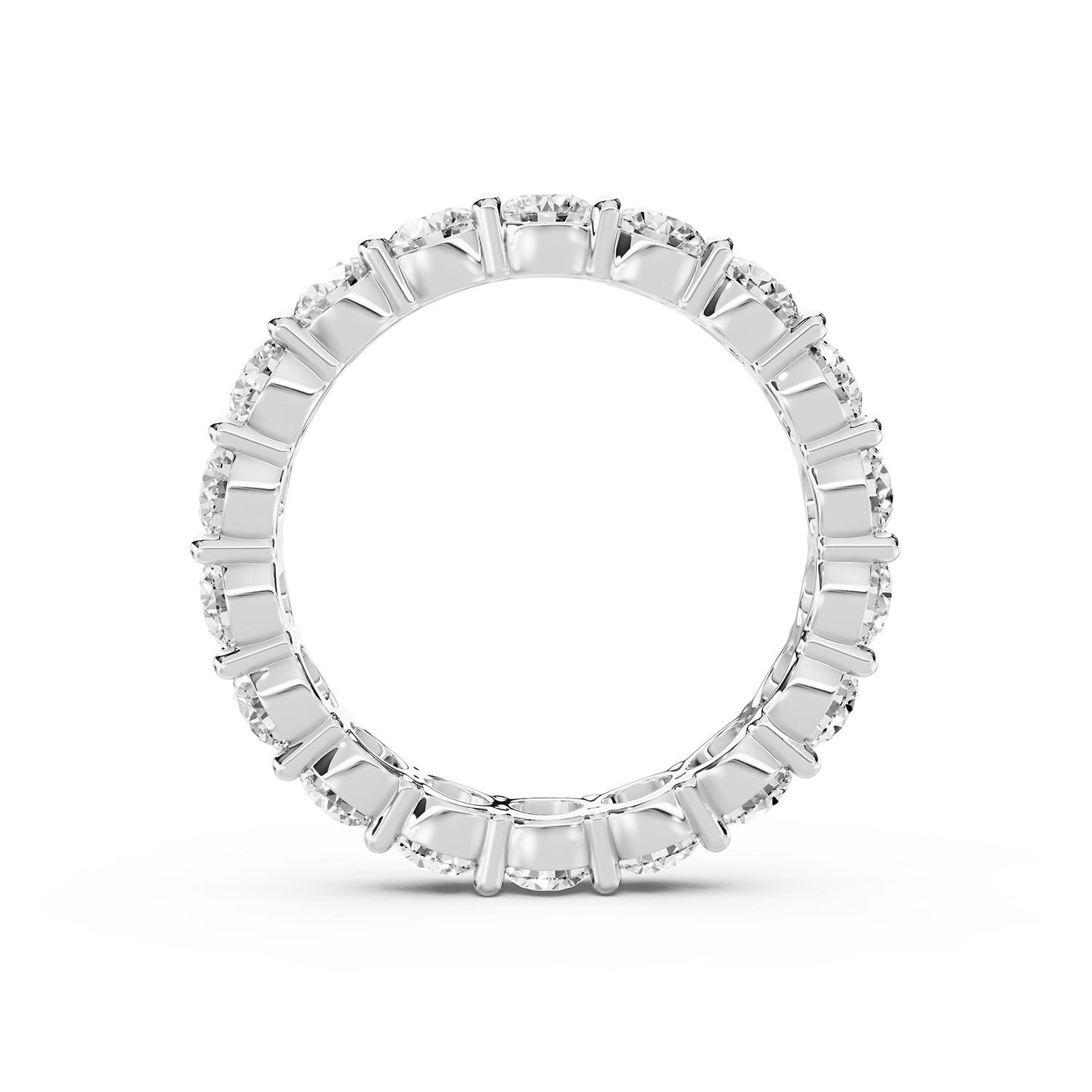 Round Lab-Grown Diamond Eternity Ring