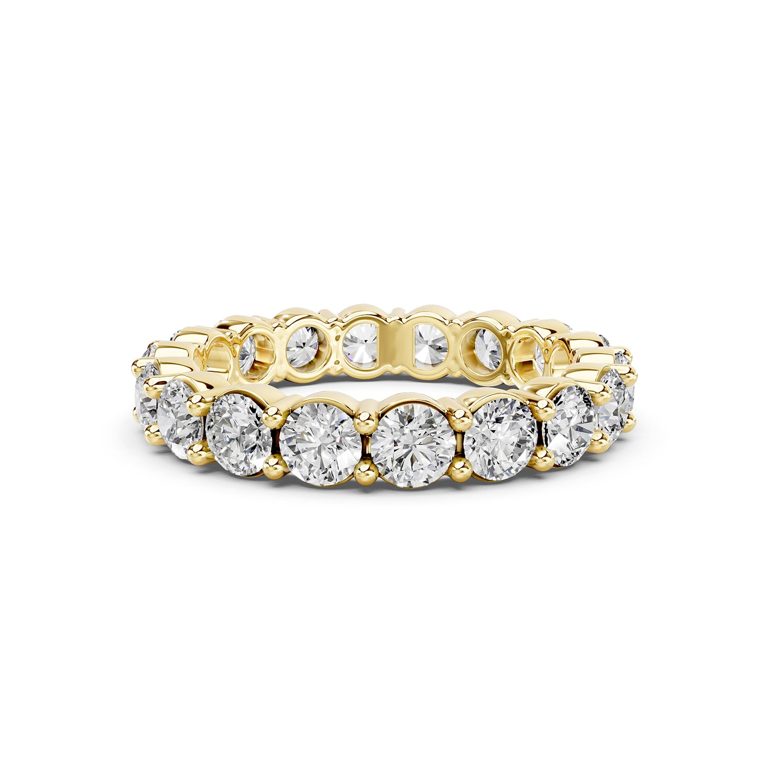 Round Lab-Grown Diamond Eternity Ring
