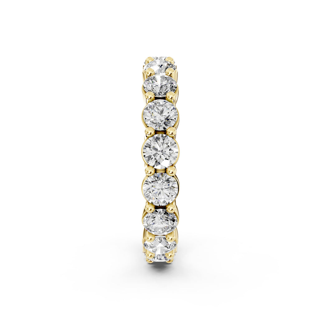 Round Lab-Grown Diamond Eternity Ring