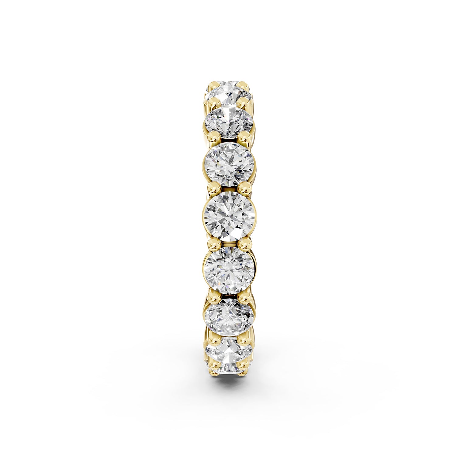 Round Lab-Grown Diamond Eternity Ring