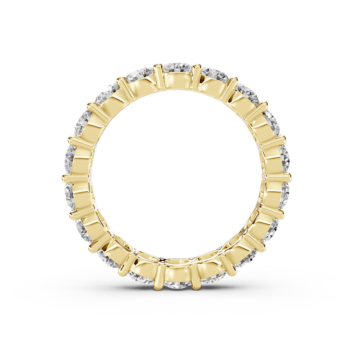 Round Lab-Grown Diamond Eternity Ring