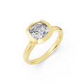 Emerald Cut Lab-Grown Diamond Engagement Ring