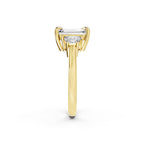 Emerald Cut Three-Stone Lab-Grown Diamond Ring