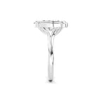 Oval Cut Lab-Grown Diamond Solitaire Ring