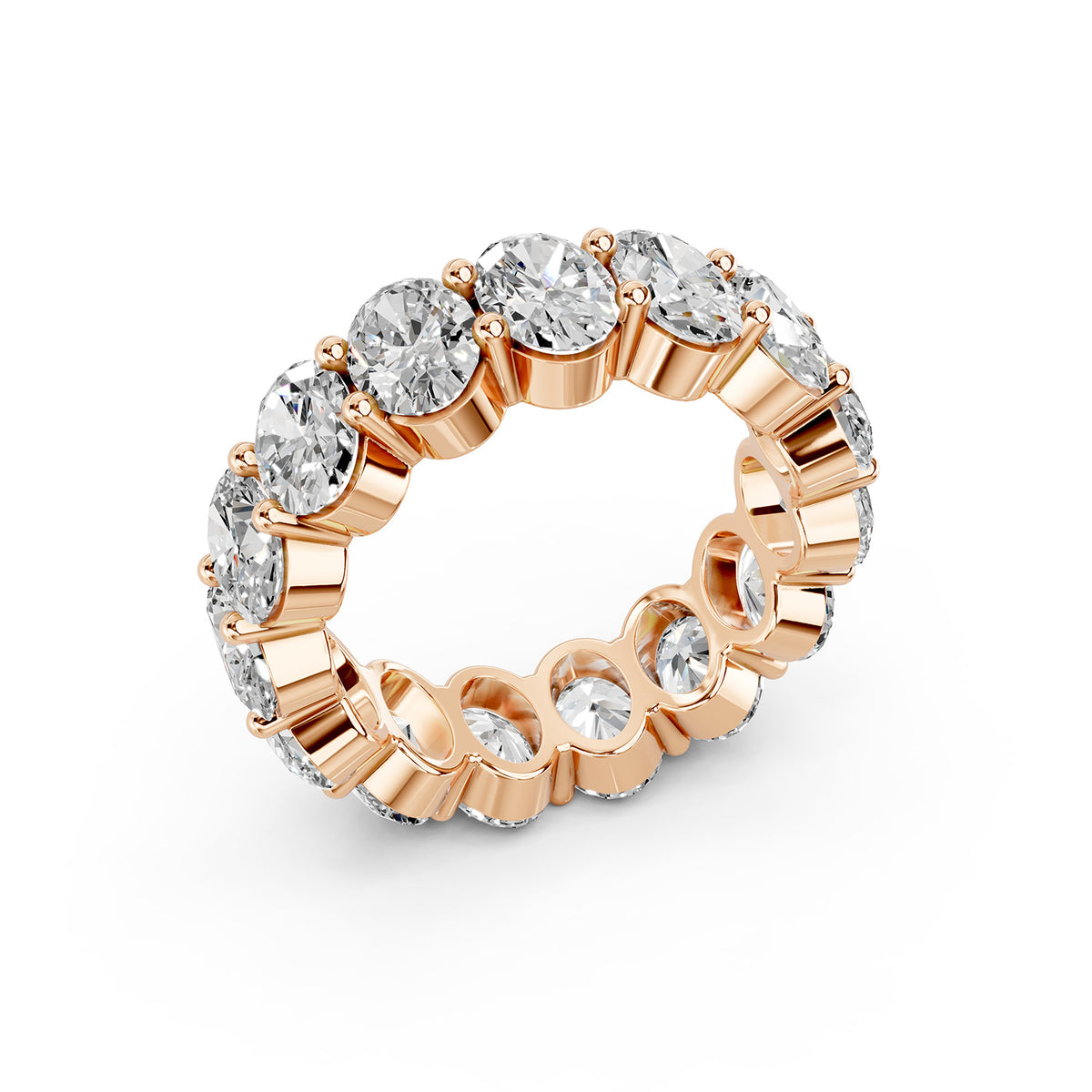 Round Brilliant Lab-Grown Diamond Eternity Ring