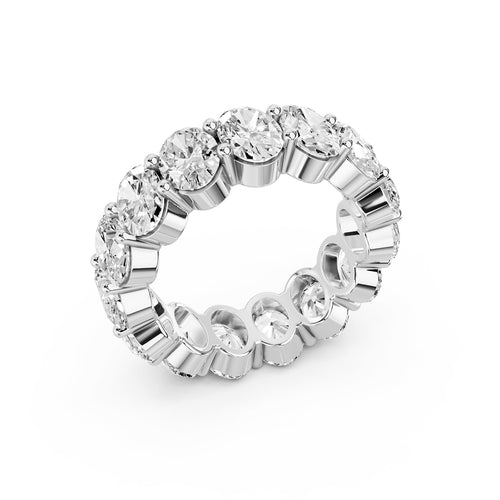 ear Cut Lab-Grown Diamond Eternity Ring
