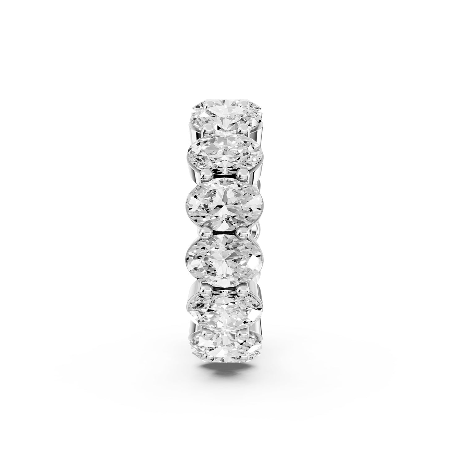 ear Cut Lab-Grown Diamond Eternity Ring