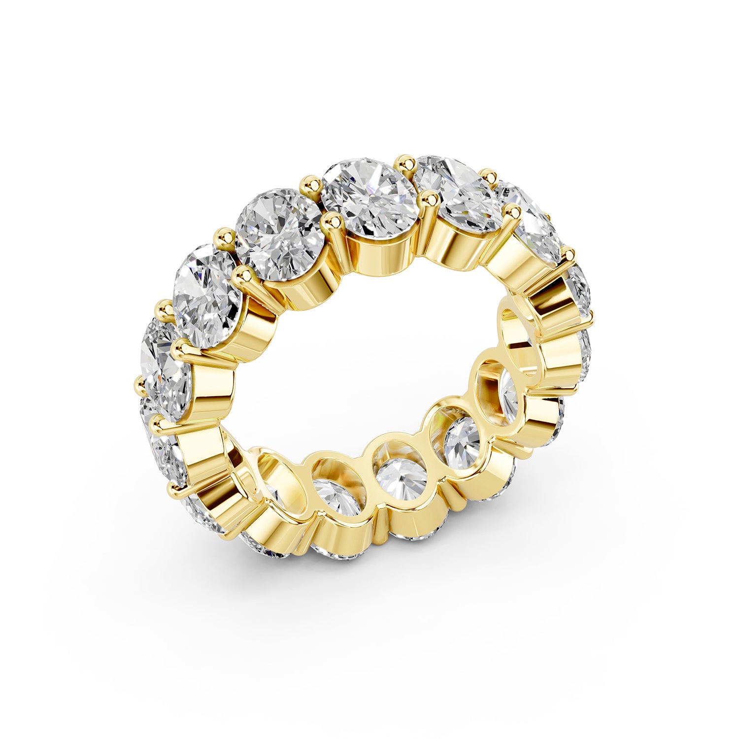 Round Brilliant Lab-Grown Diamond Eternity Ring