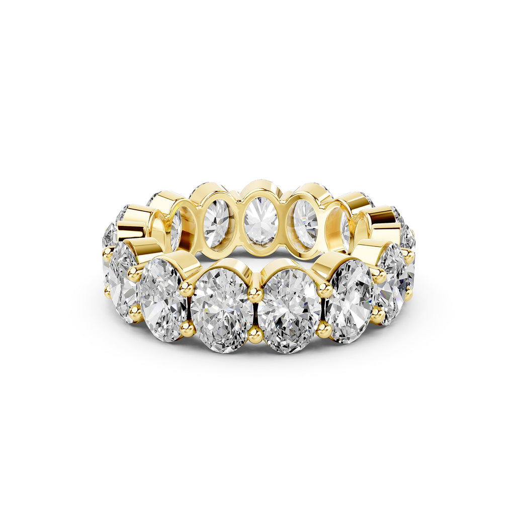 ear Cut Lab-Grown Diamond Eternity Ring