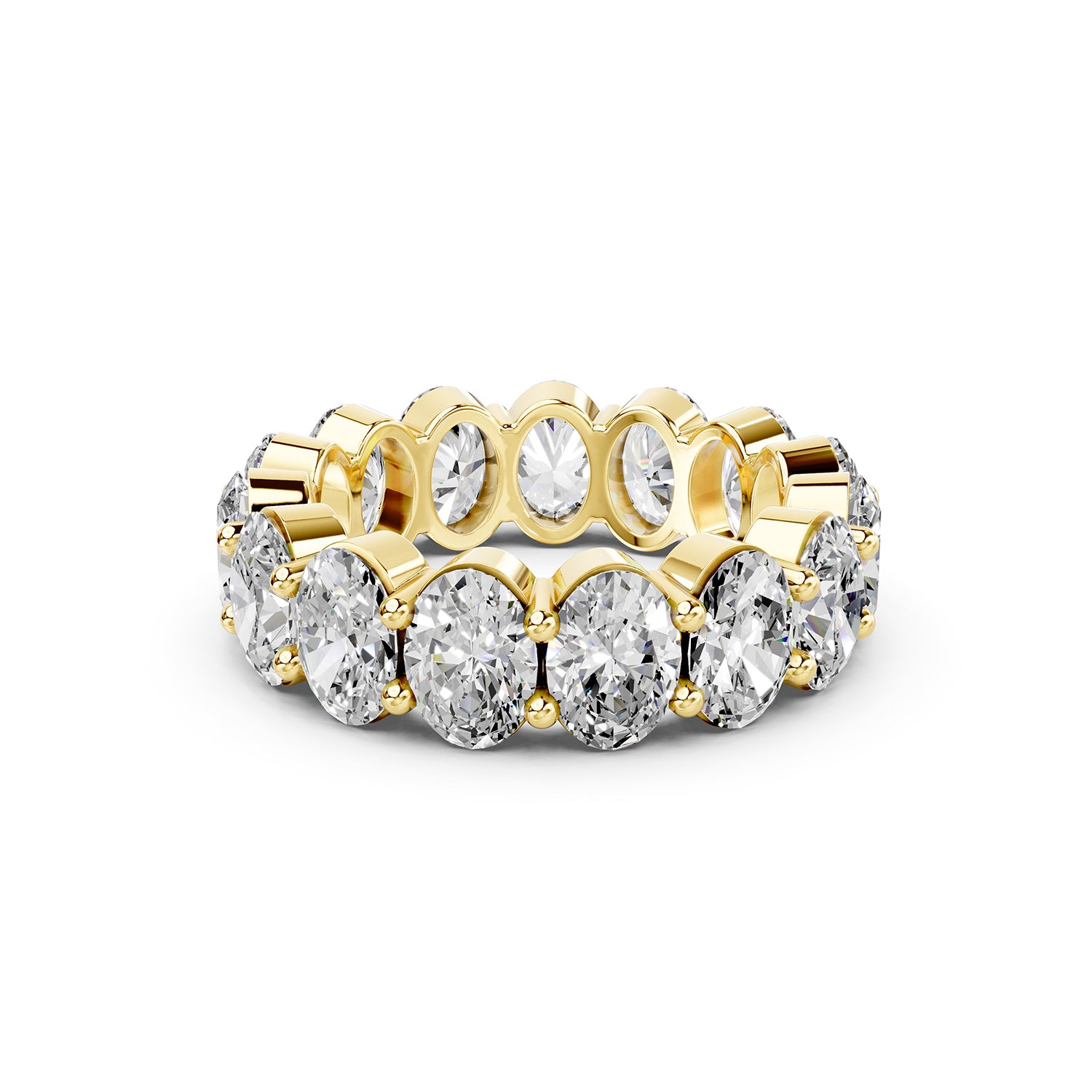 ear Cut Lab-Grown Diamond Eternity Ring