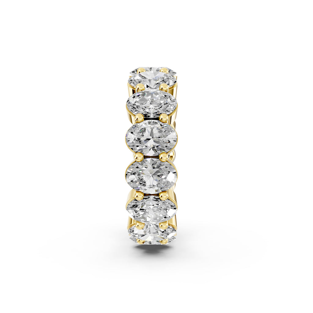 ear Cut Lab-Grown Diamond Eternity Ring