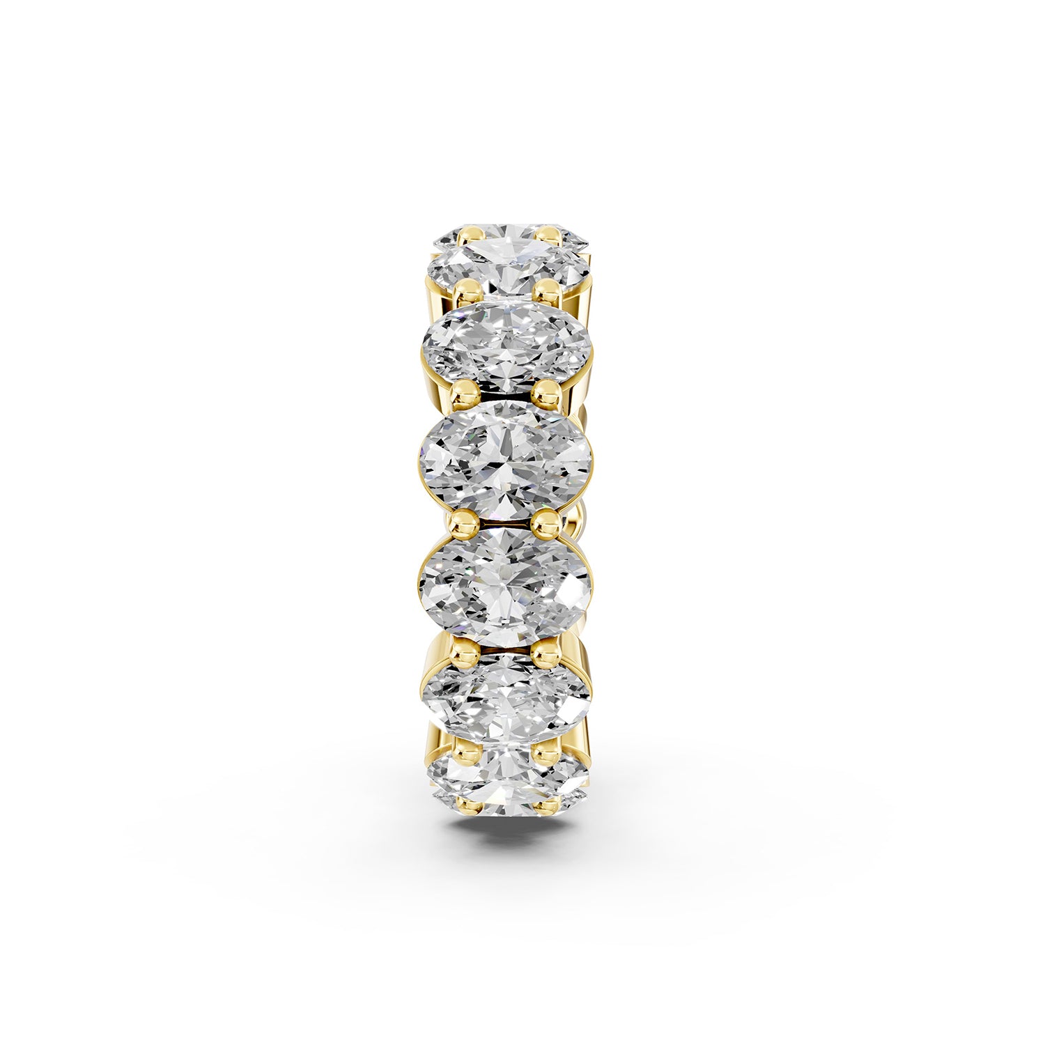 ear Cut Lab-Grown Diamond Eternity Ring