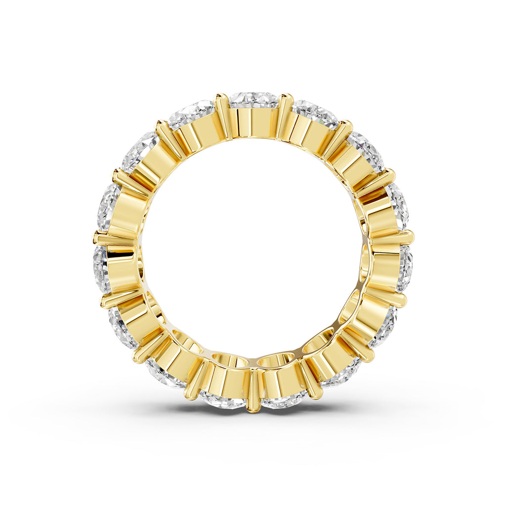 ear Cut Lab-Grown Diamond Eternity Ring