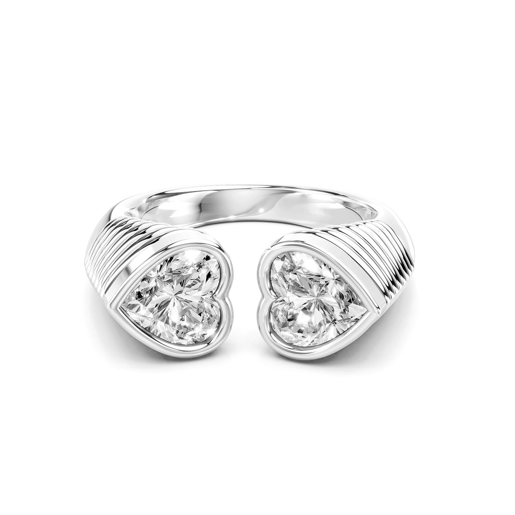 pen Cuff Lab-Grown Diamond Ring