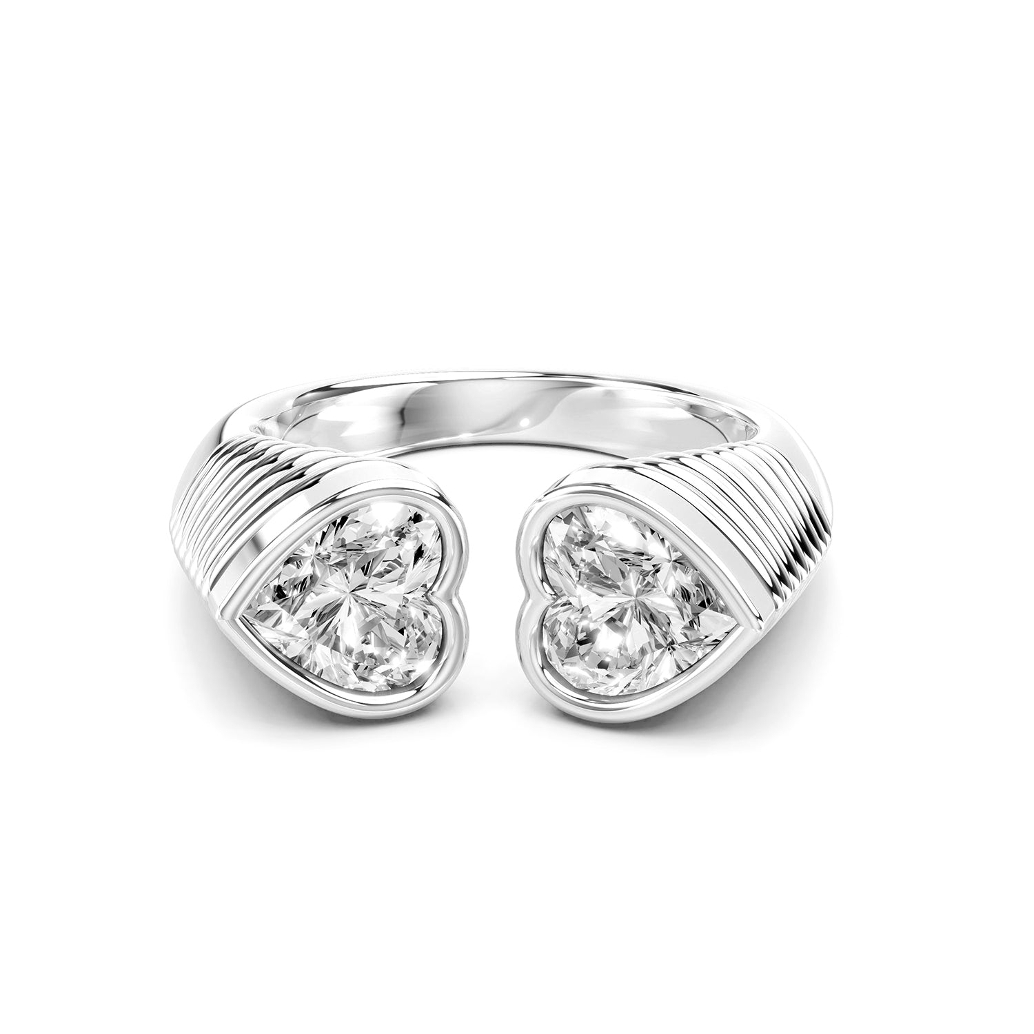 pen Cuff Lab-Grown Diamond Ring