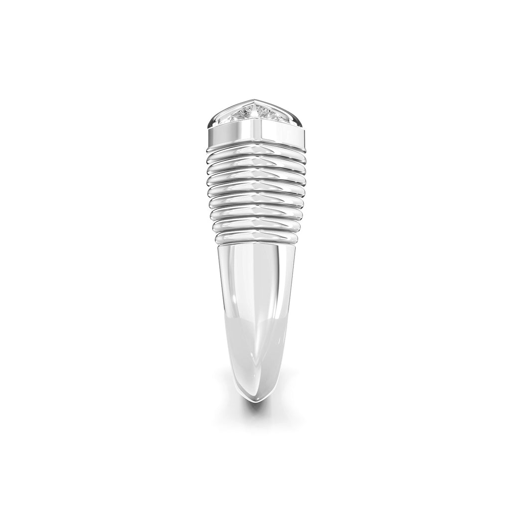 pen Cuff Lab-Grown Diamond Ring