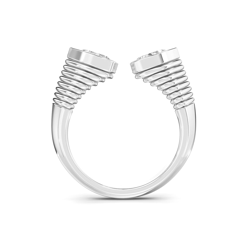 pen Cuff Lab-Grown Diamond Ring