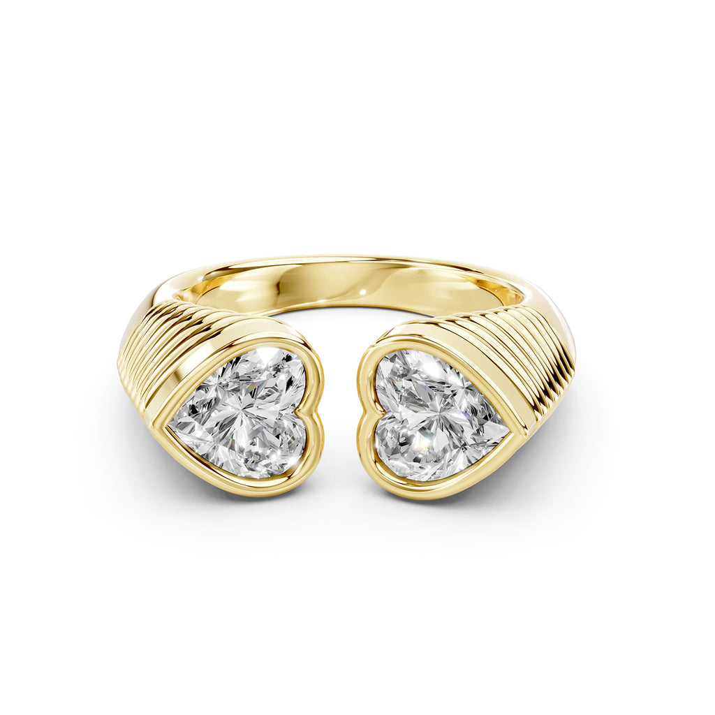 pen Cuff Lab-Grown Diamond Ring