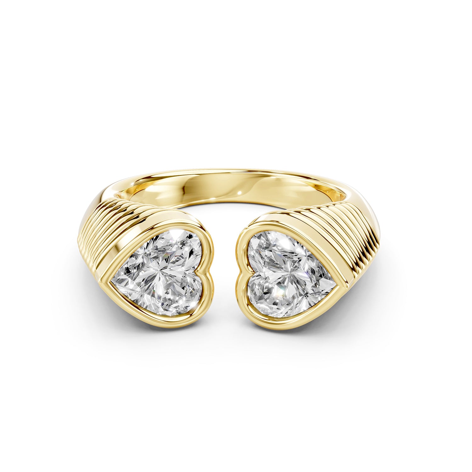 pen Cuff Lab-Grown Diamond Ring