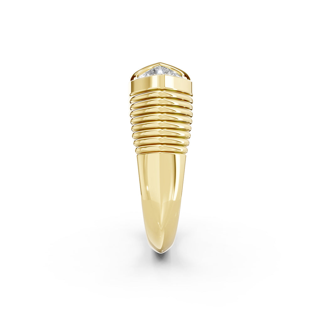 pen Cuff Lab-Grown Diamond Ring