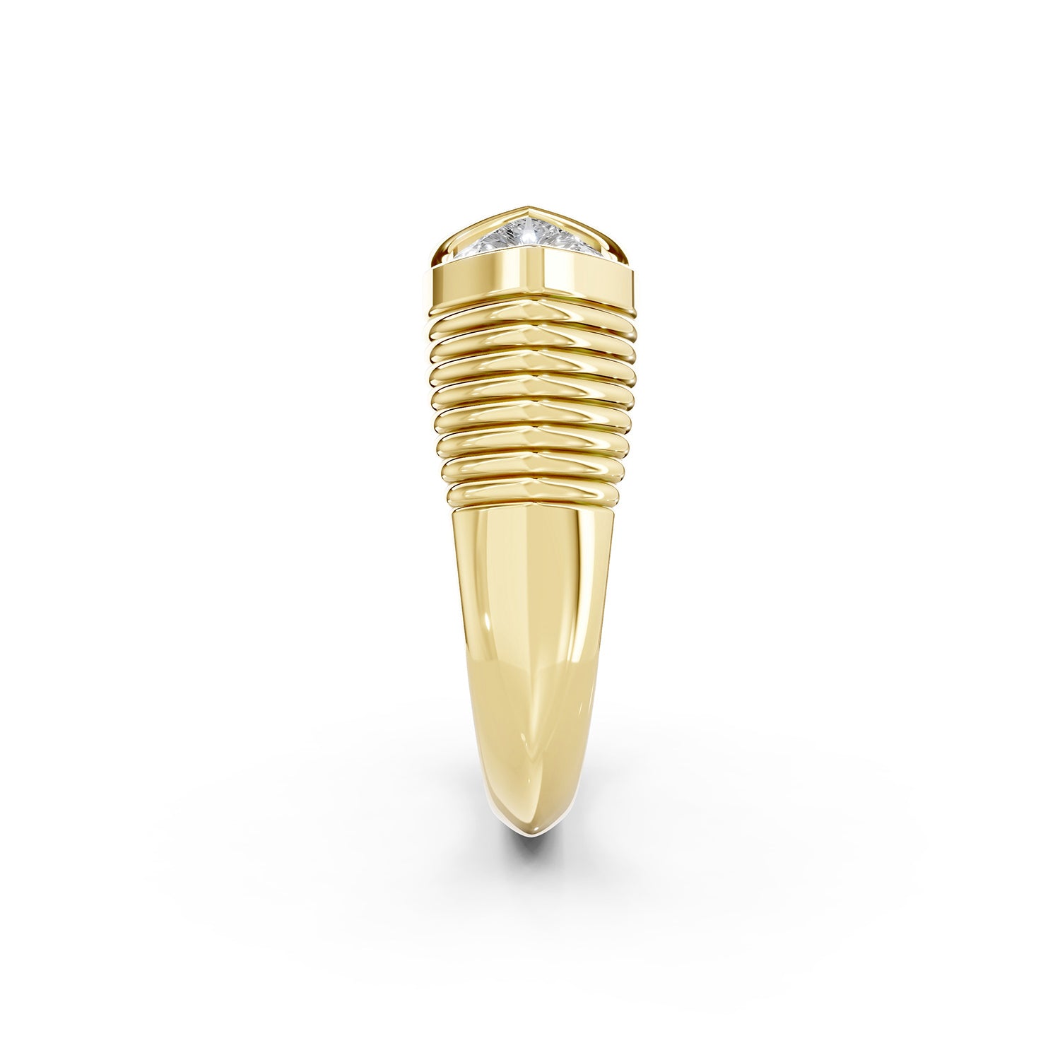pen Cuff Lab-Grown Diamond Ring