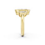 Oval Cut Lab-Grown Diamond Three-Stone Ring