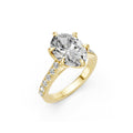 Oval Cut Lab-Grown Diamond Engagement Ring