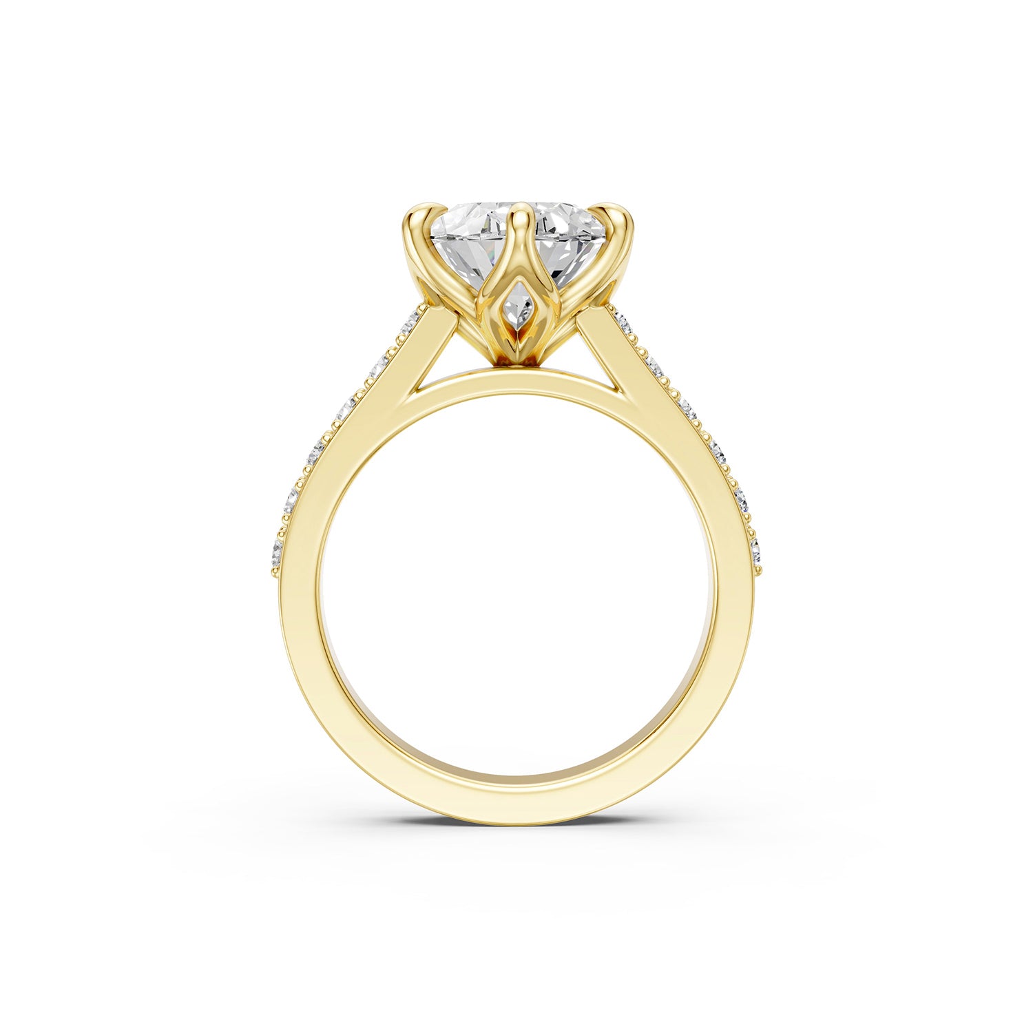 Oval Cut Lab-Grown Diamond Engagement Ring