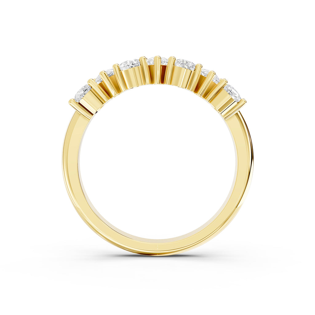 Pear Cut Lab-Grown Diamond Band Ring