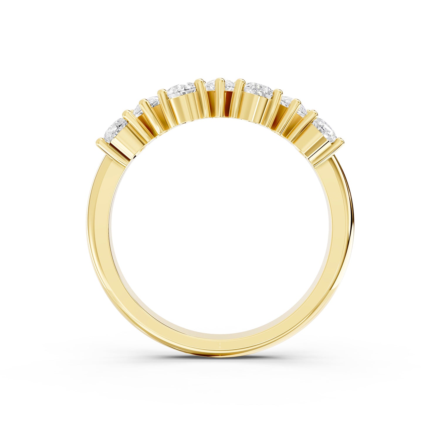 Pear Cut Lab-Grown Diamond Band Ring