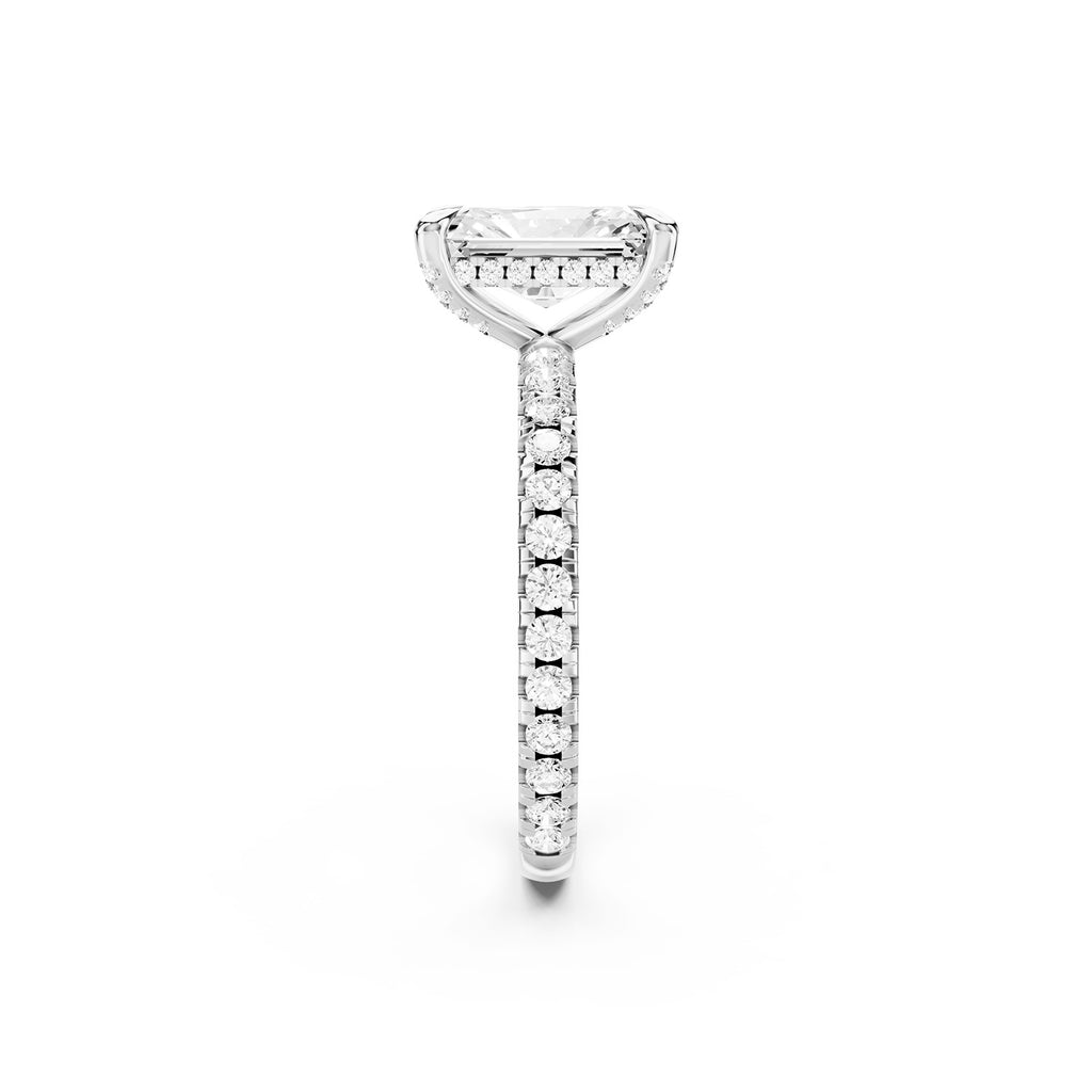 Radiant Cut Lab-Grown Diamond Engagement Ring