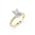 Radiant Cut Lab-Grown Diamond Engagement Ring