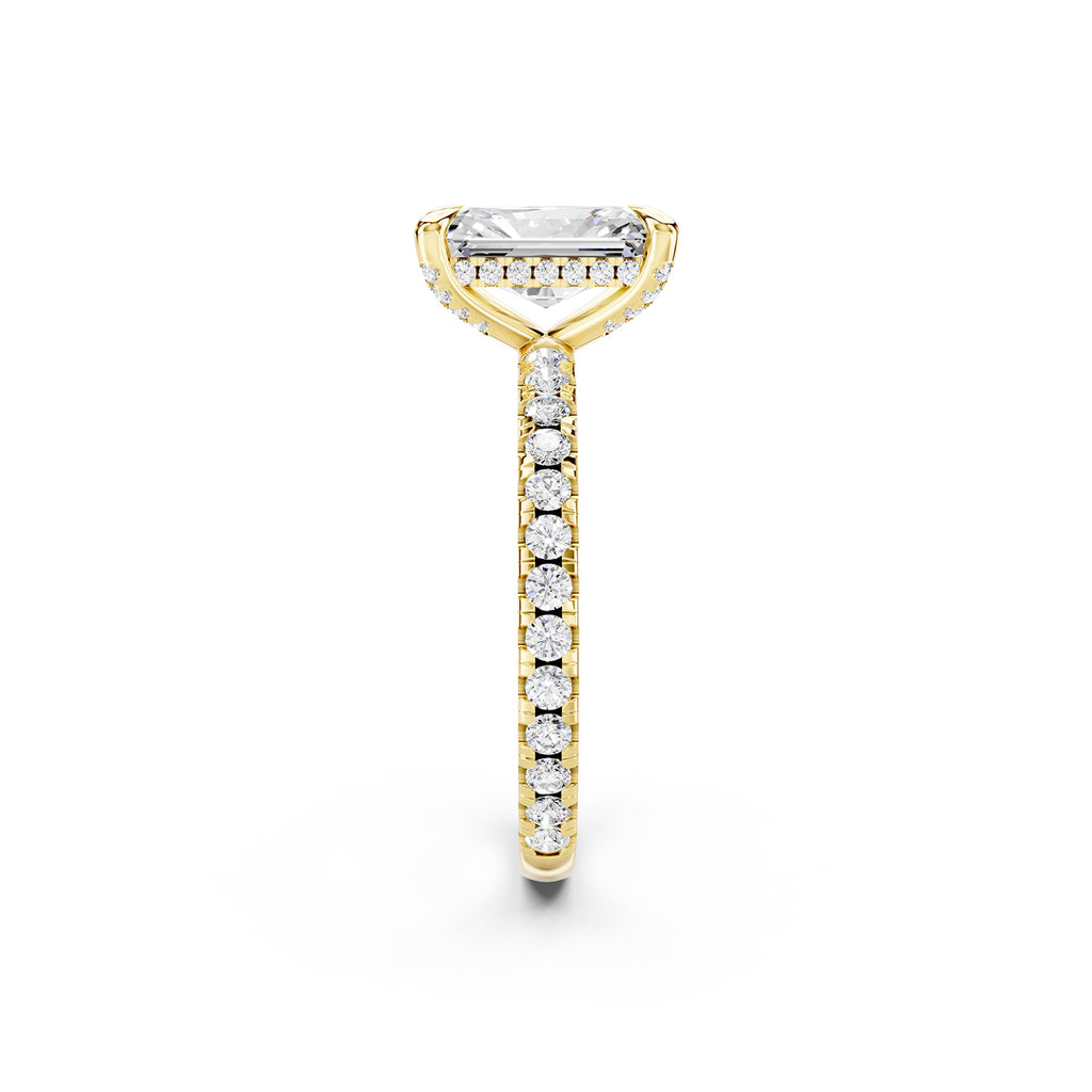 Radiant Cut Lab-Grown Diamond Engagement Ring