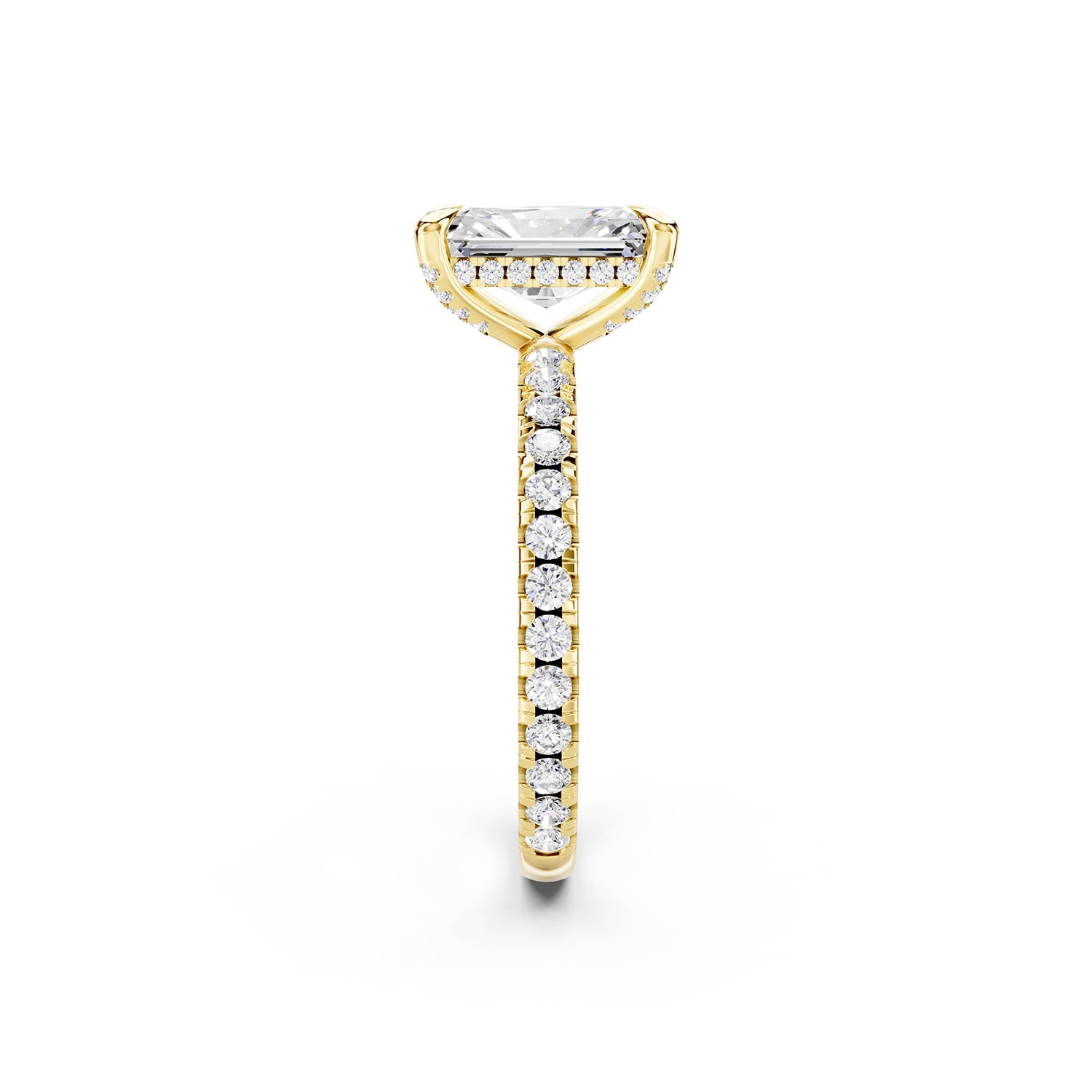 Radiant Cut Lab-Grown Diamond Engagement Ring