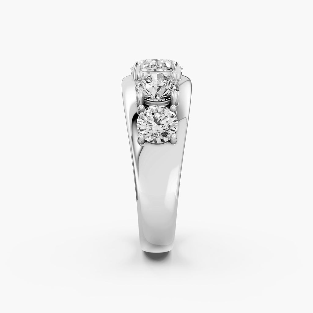 OVAL Cut Multi-Stone Lab-Grown Diamond Ring
