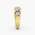 OVAL Cut Multi-Stone Lab-Grown Diamond Ring