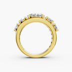 OVAL Cut Multi-Stone Lab-Grown Diamond Ring
